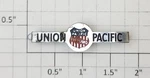 Lionel 636E-10 Union Pacific Side Medallion Nameplate. Fixed Price $10.00.