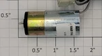 Faulhaber 3-320-0007 12-VOLT Dc Can Micromotor With Pinion Gear. Fixed Price $20.00.