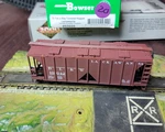 Bowser #55609 - Bay Hopper Car With Original Box Assembled (20). Fixed Price $20.00.