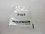 Marklin Parts - 7194 Reverse Unit Or Box Switch Slide Spring One Ho Oo Scale. Fixed Price $5.00.