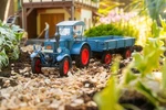 331620 Pola Scale 1:22.5 Kit Of Lanz Bulldog With Trailer - New 2025. Fixed Price $89.99.