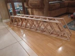 Scale Truss Bridge 66"! Model Train Garden Trestle Use With Usa Lgb Mth Lionel. Fixed Price $479.99.