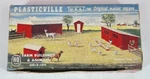 Ho Scale Bachmann Plasticville 2612 Farm Buildings & Animals The Original Box. Fixed Price $15.49.