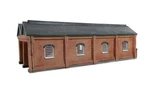 Hornby TT9019 Double Engine Shed - Red Brick Collection, Railway Accessorie. Fixed Price $97.19.