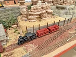 ON30 Wooden Hopper / Ore Car With Trucks. Fixed Price $16.95.