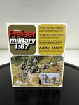 Preiser Military Figures 12 Unpainted Wwii German Infantry At Rest # 16501. Fixed Price $12.99.
