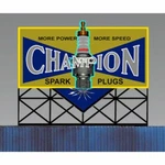 Miller Engineering Small Champion Sparkplug Animated Billboard 5072. Fixed Price $26.36.