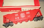 Lionel 6-9119 Gauge Detroit & Macmackinaw Covered Hopper Boxed. Fixed Price $22.99.