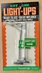 Vintage Life Like Light-ups Fluorescent Airport Lights #S507K. Fixed Price $14.50.