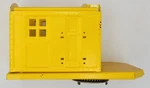 Lionel 219-100 Repainted Yellow Cab Upper & Lower Platform Assembly. Fixed Price $40.00.