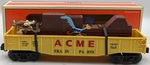 Lionel 6-16737 Wb Wile E. Coyote & Road Runner Acme Animated Gondola Mt/box. Fixed Price $64.99.