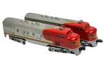 Lionel 2353 Vintage Santa Fe F-3 Aa Diesel Locomotive. Fixed Price $275.00.