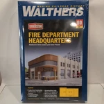Walthers Cornerstone Ho Scale Fire Department Headquarters Kit 933-3765. Fixed Price $44.95.