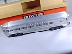 Postwar Vintage Lionel 2531 Aluminum Observation Passenger Car, Flat Channel +ob. Fixed Price $115.00.