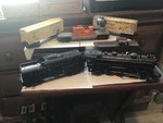 Lionel Postwar O-27 1666 Steamer Plus Whistling Tender And 5 Cars. Fixed Price $225.00.