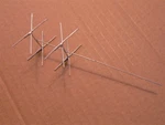 American Flyer Ho,gilbert Roadside Diner #HO-253 Repro Antennas FOR1950 K!. Fixed Price $16.65.