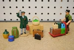 Lgb 5229 Porters With Baggage Figures *g-scale*. Fixed Price $19.99.