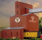 Prairie Star Grain / Flour Wood Elevator Ho Scale Kit Walthers 933-2927 New Rare. Fixed Price $132.95.