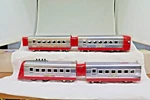 Lionel Jr. Prewar Gauge 1700 Red And Chrome Streamliner.. Fixed Price $167.32.
