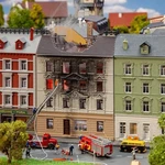 Townhouse On Fire -n 1/160-FALLER 232326. Fixed Price $39.56.