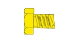 Woodland Scenics H875 Hob-bits 2-56 3/8" Hex Head Machine Screw (5-PACK). Fixed Price $8.49.