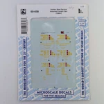 Microscale Decals 60-658 Golden West Service Freight Cars (1990+). Fixed Price $13.80.