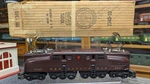 Lionel Postwar 2340 Pennsylvania Tuscan 5 Stripe GG1 With Original Box - Tested. Fixed Price $750.00.