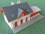 Faller H0 Zone Rurale Gare Avec Holzverschaltem Hangar De Marchandises (p/ L22). Fixed Price $17.62.