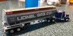 Lionel Fuel Semi Tractor & Trailer O.27 Gauge Built 1-89 New. Fixed Price $20.55.