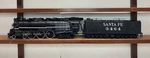 Scale RAIL/3 Mth 20-3144-2 Santa Fe Hudson Steam Engine/tender C-8. Fixed Price $899.95.