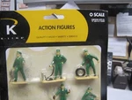 K-line K-42310 Action Figures, Service Station Factory Sealed. Fixed Price $17.19.
