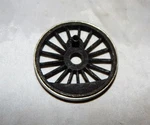 New Lionel Part 8005-621 Center Wheel W/tire Unflanged Hudson & Others. Fixed Price $25.00.