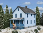 Walthers Cornerstone (ho) 933-3786 Two Story Frame House Kit Nib. Fixed Price $24.95.