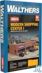 Walthers 933-4115 Modern Shopping Center Kit Scale Train. Fixed Price $37.99.