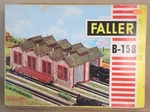 Faller B-1 Ho Scale Db Dr Large Two Road Locomotive Engine Shed Model Kit On. Fixed Price $63.54.