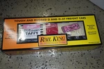 Mth Rail King Bonomo Taffy Strawberry Box Car 30-74127. Fixed Price $35.99.
