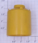 Lionel 6112-13 Gauge Mustard Yellow Canister. Fixed Price $8.00.