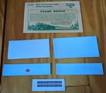Champ Decals Ho Gauge Ny Central Alco Diesel Locomotive EH-69. Fixed Price $11.99.