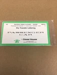 Clover House Scale Dry Transfer 9605-23: Passenger Car Ext Gold Alphabet. Fixed Price $8.00.
