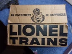 Lionel Postwar Outfit # 19253 Original Box 1963/64 Kroger Promotional Set. Fixed Price $70.00.
