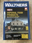 Walthers Cornerstone Ho Scale Building Kit Imperial Food Products 910-3184. Fixed Price $29.99.