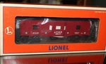 1996 Lionel 6-19732 Atchison Topeka And Santa Fe (at&sf) Bay Window Caboose.. Fixed Price $31.92.