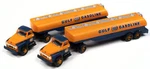 Classic Metal Works 51201 Scale 1954 Ford With Tank Trailer Gulf Oil Pack. Fixed Price $23.99.