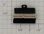 Acme 0922-15 12-PIN Adaptor Pcb Circuit Board With Mounting Bracket. Fixed Price $10.00.