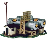 Walthers Life-like National Oil Co. 433-1331 Ho Scale Model Railroad Structure. Fixed Price $41.99.