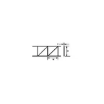 Plastruct Styrene Open Web Trusses Pratt Style PKG(2) 5/16 X 4IN 90922. Fixed Price $10.98.