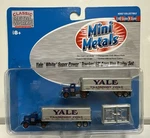 Mini Metals Scale Yale White Super Power Tractor /32' Aero Van Trailer #51136. Fixed Price $14.39.