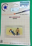 Mini Metal Figures Ho #494-0052 Working Men With Toolbox More Below. Fixed Price $12.00.