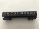 Vintage Fleischmann 54646 Ho Western Maryland Gondola Metal Wheels Train Germany. Fixed Price $24.95.