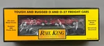 Mth Rail King Auto Transport Flat W/ertl Fire Cars Item #30-7623. Fixed Price $24.95.